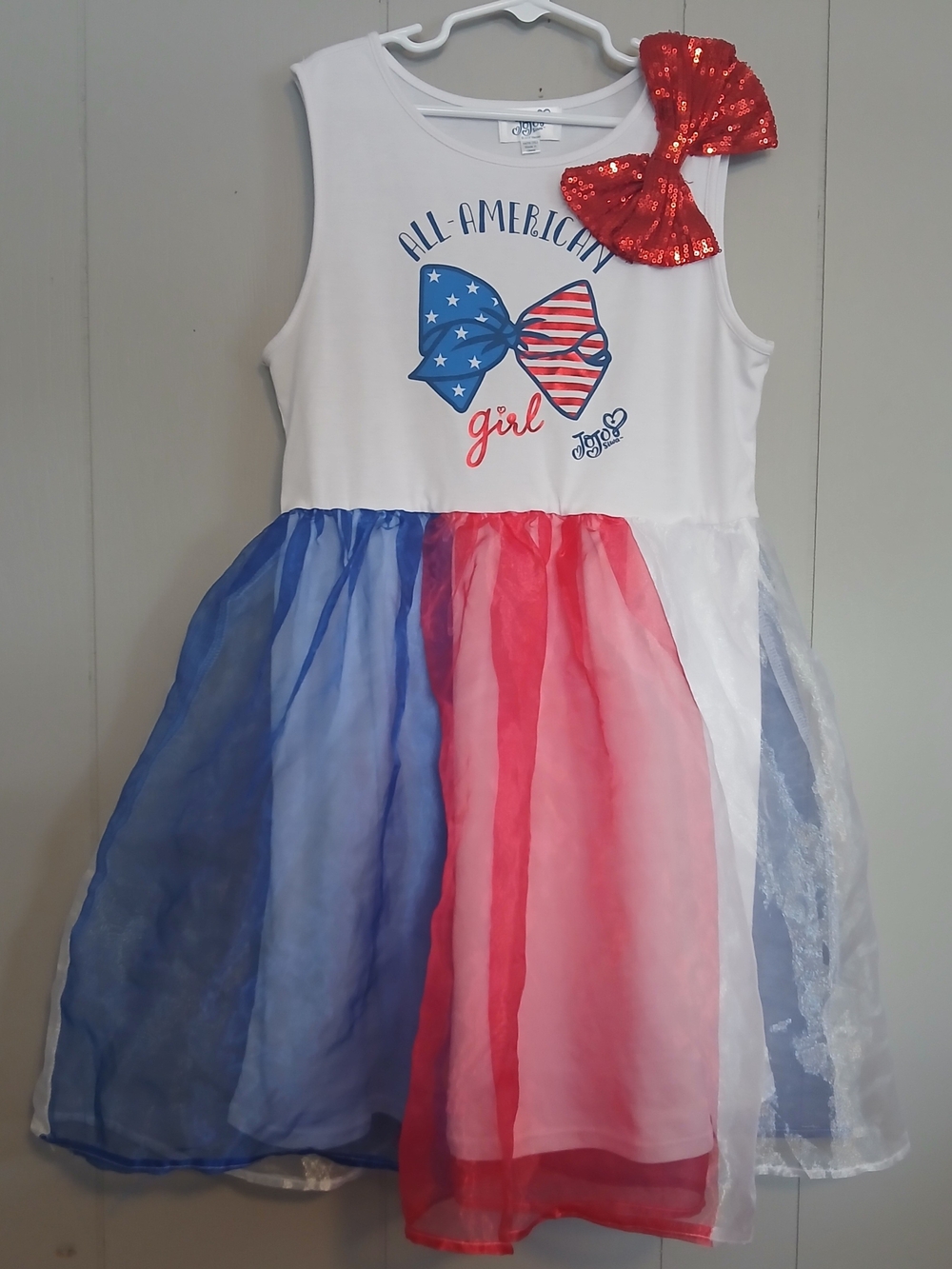 Jojo Siwa 4th Of July Girls 14-16 Dress